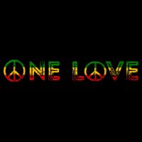 One Love Rasta Reggae Music Rastafarian Lover Jamaica Peace 16 in Basic Backpack