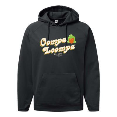 Oompa Loompa Retro Performance Fleece Hoodie