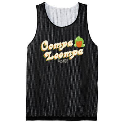 Oompa Loompa Retro Mesh Reversible Basketball Jersey Tank