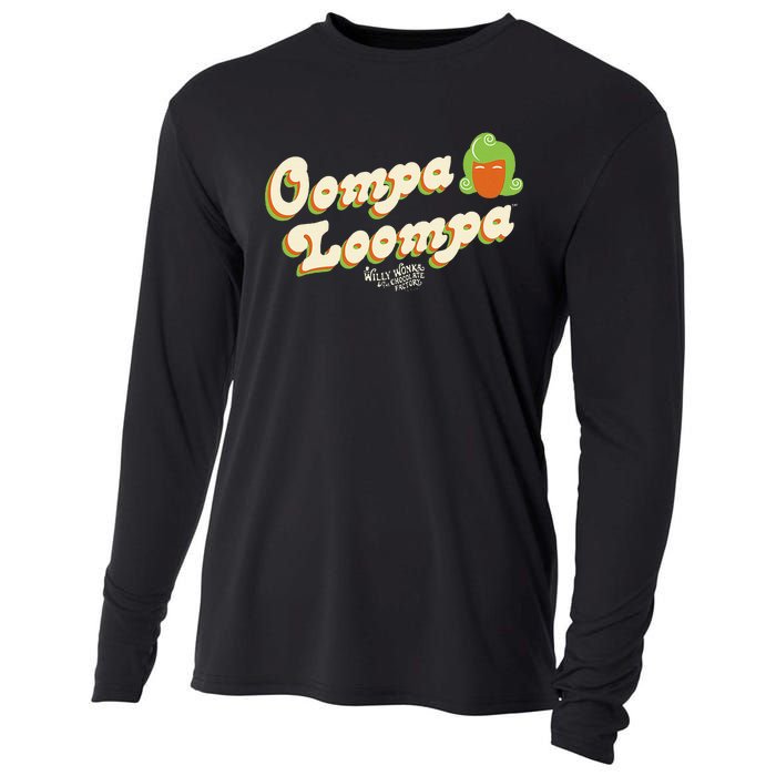 Oompa Loompa Retro Cooling Performance Long Sleeve Crew