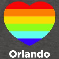 Orlando Love Rainbow Heart Vector Backpack