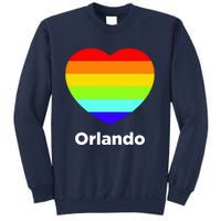 Orlando Love Rainbow Heart Sweatshirt