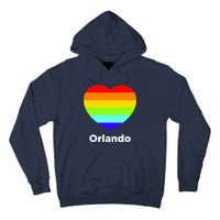 Orlando Love Rainbow Heart Tall Hoodie