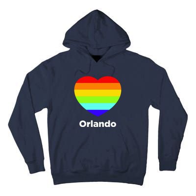 Orlando Love Rainbow Heart Tall Hoodie