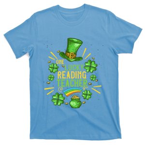 One Lucky Reading Teacher Shamrock St Patrick's Day Great Gift T-Shirt