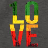 One Love Reggae Love Retro Reggae Casual Vector Backpack