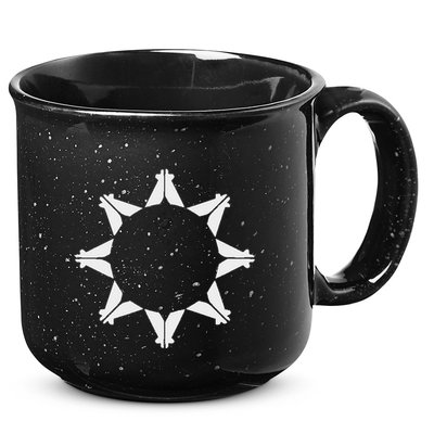 Oglala Lakota Sioux Nation Flag Sioux 15oz Campfire Ceramic Mug