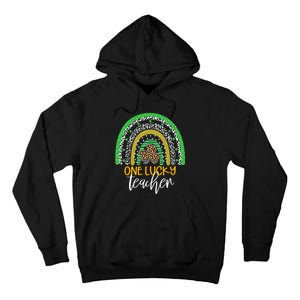 One Lucky Shamrock Teacher St Patrick’S Day Appreciation Tall Hoodie