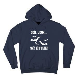 Oh Look Sky Kittens Bat Halloween Bats Tall Hoodie