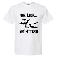 Oh Look Sky Kittens Bat Halloween Bats Garment-Dyed Heavyweight T-Shirt