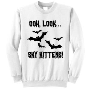 Oh Look Sky Kittens Bat Halloween Bats Sweatshirt