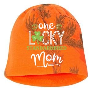 One Lucky Standardbred Horse Mom Irish Horseback Riding Cool Gift Kati - Camo Knit Beanie