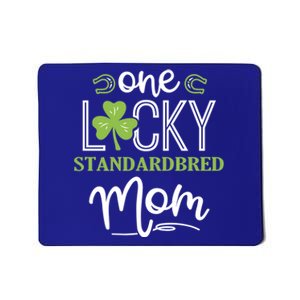 One Lucky Standardbred Horse Mom Irish Horseback Riding Cool Gift Mousepad