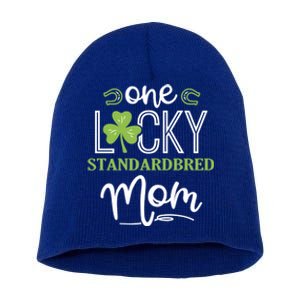 One Lucky Standardbred Horse Mom Irish Horseback Riding Cool Gift Short Acrylic Beanie