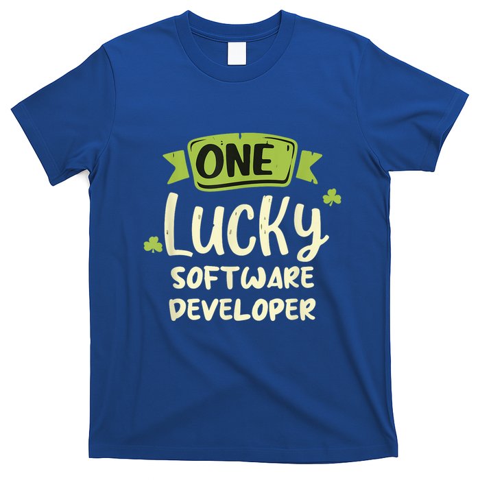 One Lucky Software Developer Irish St. PatrickS Day T-Shirt