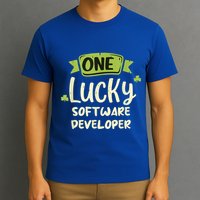 One Lucky Software Developer Irish St. PatrickS Day T-Shirt