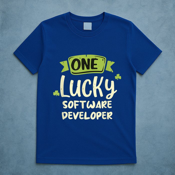 One Lucky Software Developer Irish St. PatrickS Day T-Shirt
