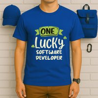 One Lucky Software Developer Irish St. PatrickS Day T-Shirt