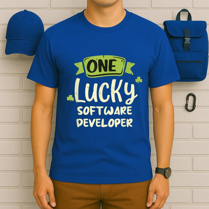 One Lucky Software Developer Irish St. PatrickS Day T-Shirt