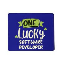 One Lucky Software Developer Irish St. PatrickS Day Mousepad