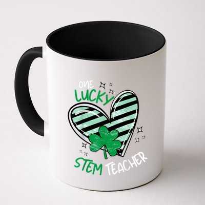 One Lucky Stem Teacher Science Technology Math Education Coffee Mug
