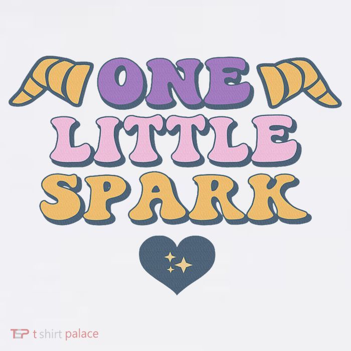 One Little Spark Retro Imagination Button