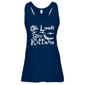 Oh Look Sky Kittens Bats Bat Ladies Essential Flowy Tank