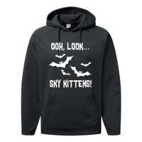 OOh Look... Sky Kittens Funny Performance Fleece Hoodie