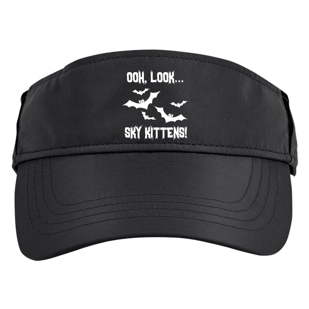 OOh Look... Sky Kittens Funny Adult Drive Performance Visor