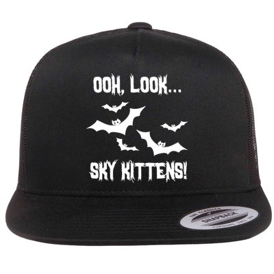 OOh Look... Sky Kittens Funny Flatbill Hat