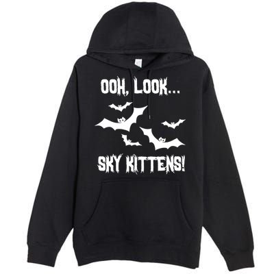 OOh Look... Sky Kittens Funny Premium Pullover Hoodie