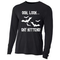 OOh Look... Sky Kittens Funny Cooling Performance Long Sleeve Crew