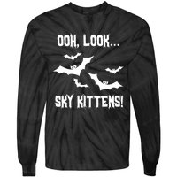 OOh Look... Sky Kittens Funny Tie-Dye Long Sleeve Shirt