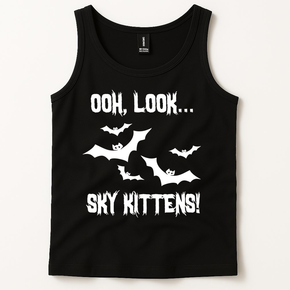 OOh Look... Sky Kittens Funny Tank Top