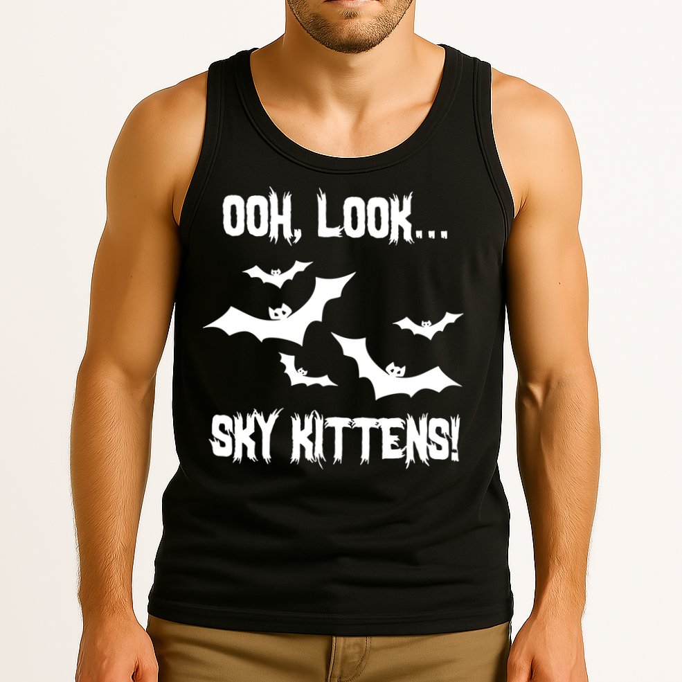 OOh Look... Sky Kittens Funny Tank Top