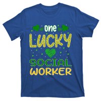 One Lucky Social Worker Saint Patrick’s Day Social Worker Cute Gift T-Shirt