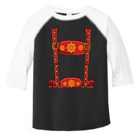 Oktoberfest Lederhosen Suspenders Germany Octoberfest Toddler Fine Jersey T-Shirt