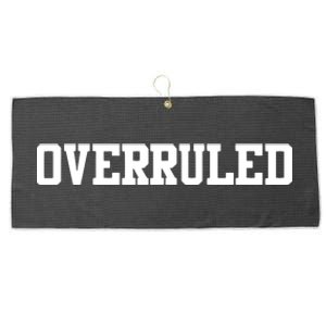 Overruled Law School Student Future Attorney Large Microfiber Waffle Golf Towel