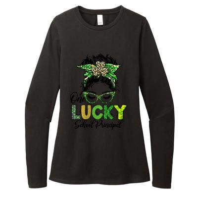 One Lucky School Principal Happy St Patricks Day Gift Womens CVC Long Sleeve Shirt