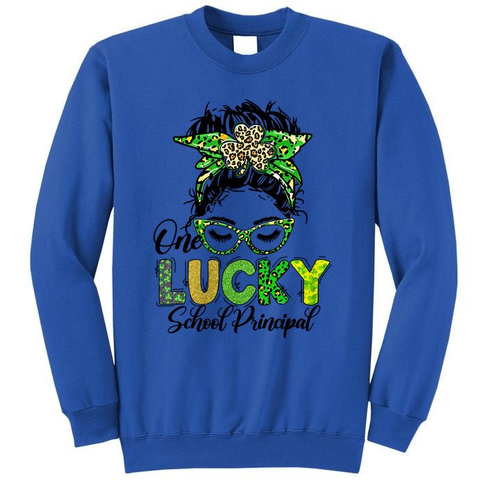 One Lucky School Principal Happy St Patricks Day Gift Sweatshirt