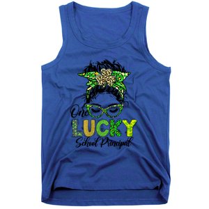 One Lucky School Principal Happy St Patricks Day Gift Tank Top