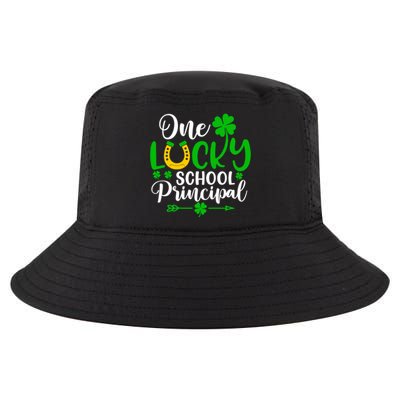 One Lucky School Principal Gift Funny St Patrick's Day Cool Gift Cool Comfort Performance Bucket Hat