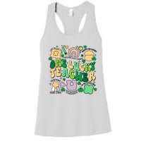 One Lucky Teacher St Patricks Day Irish Teacher Lucky Era Women's Racerback Tank