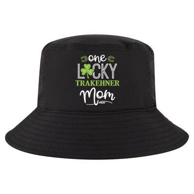 One Lucky Trakehner Horse Mom Irish Horseback Riding Meaningful Gift Cool Comfort Performance Bucket Hat