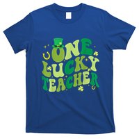 One Lucky Teacher Retro Vintage St PatrickS Day T-Shirt