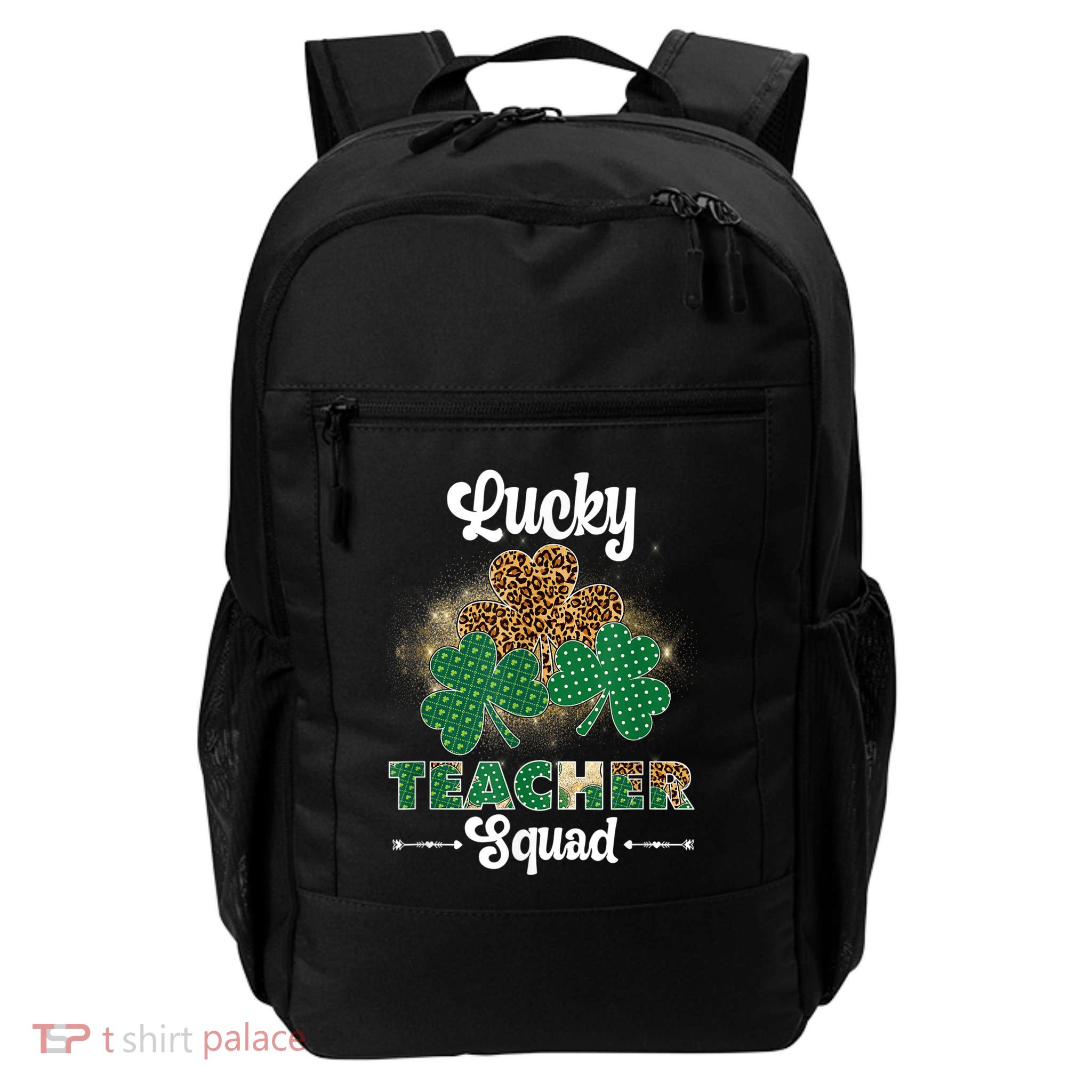 One Lucky Teacher St Patricks Day St Paddys Day Backpack