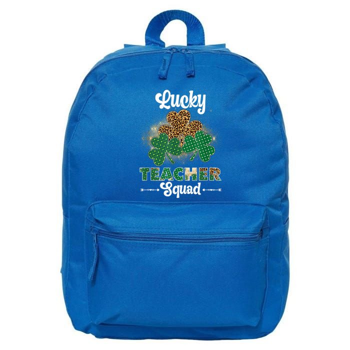 One Lucky Teacher St Patricks Day St Paddys Day 16 in Basic Backpack
