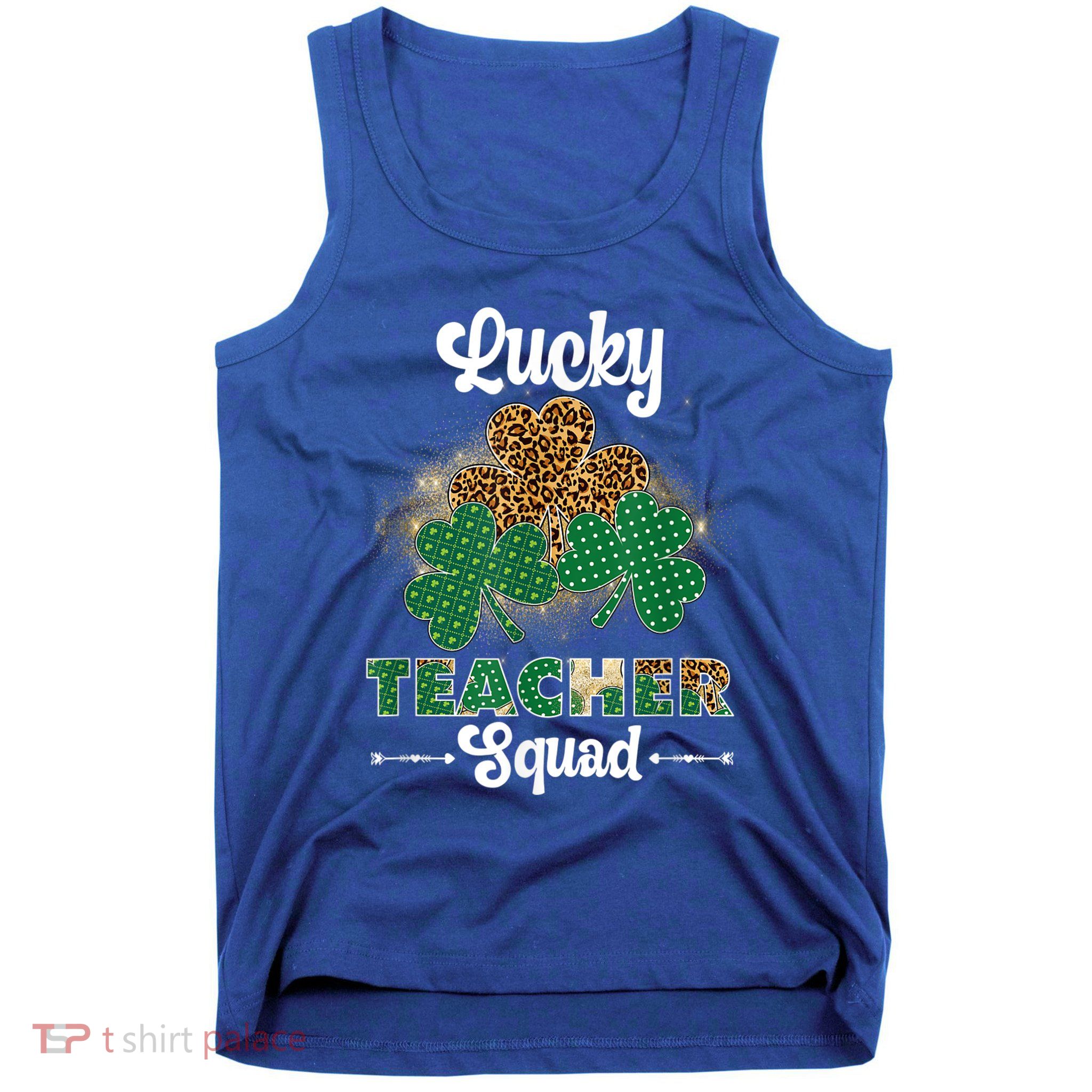 One Lucky Teacher St Patricks Day St Paddys Day Tank Top