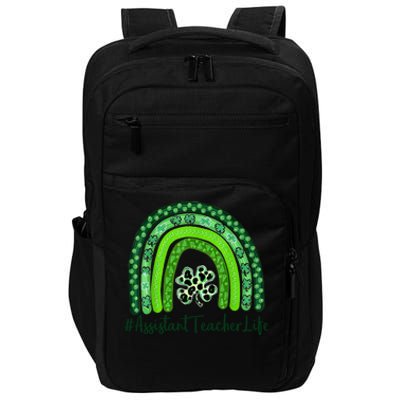 One Lucky Teacher St Patrick's Day Assistant Teacher For The Cool Gift Impact Tech Backpack