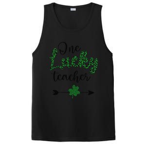 One Lucky Teacher St Patricks Day Gift For Teachers PosiCharge Competitor Tank